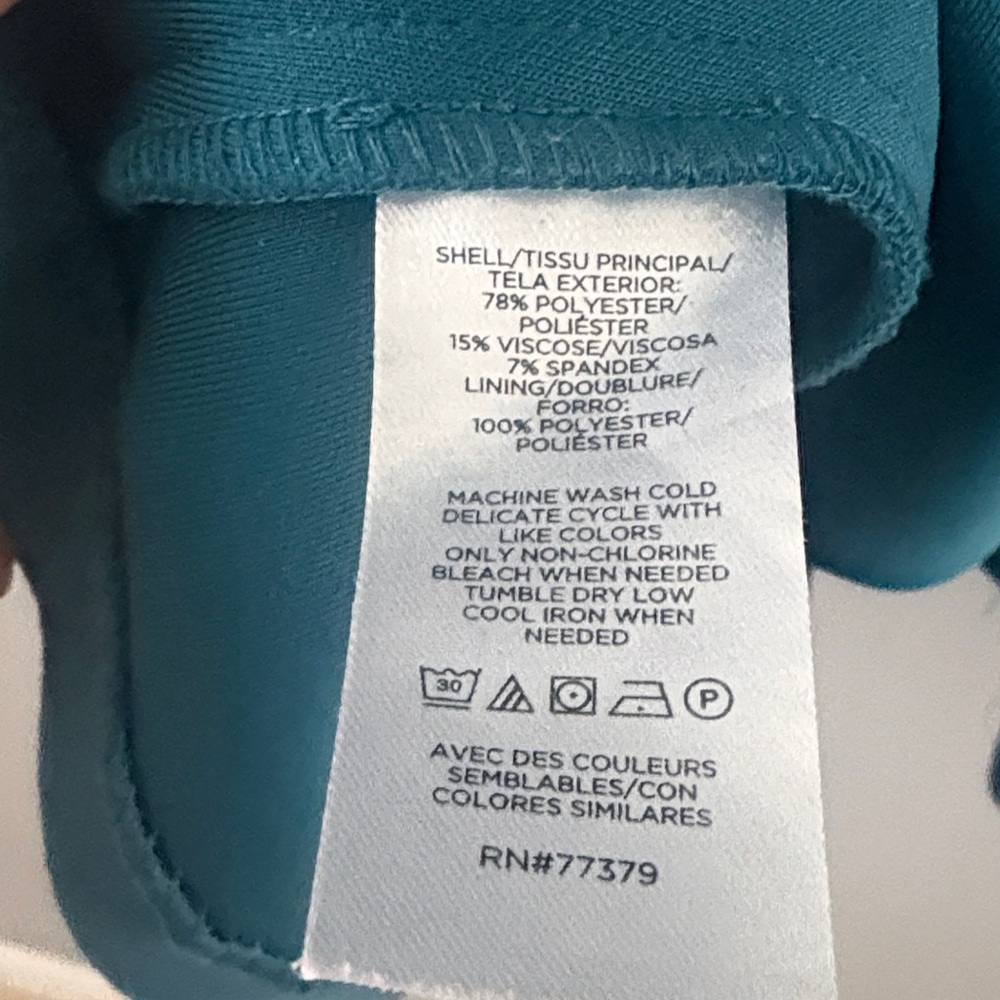 Ann Taylor Teal Midi Dress - Picture 3 of 7